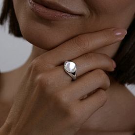 Кольцо SOKOLOV - Серебро 925, Перламутр (арт. 83010176)