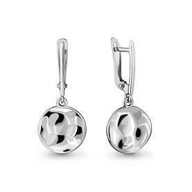 Серьги Аквамарин - Серебро 925 (арт. 33715.5)