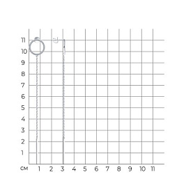 Серьги SOKOLOV - Серебро 925, Фианит (арт. 94025850)