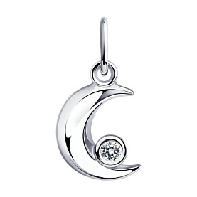 Подвеска Diamant - Серебро 925, Фианит (арт. 94-130-01078-1)