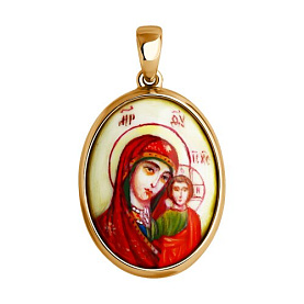 Подвеска Diamant - Серебро 925, Финифть (арт. 93-130-02079-1)