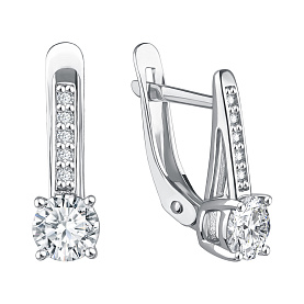 Серьги Talant - Серебро 925, Фианит (арт. 10-72-0001-17559)