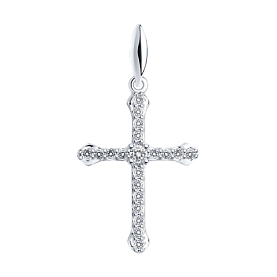 Подвеска SOKOLOV - Серебро 925, Фианит (арт. 94031379)