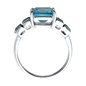 Кольцо Diamant - Золото 585, Топаз (арт. 52-310-02457-1)