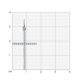 Подвеска SOKOLOV - Золото 585, Фианит (арт. 036341-3)
