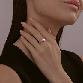 Кольцо SOKOLOV - Серебро 925, Фианит (арт. 94014206)