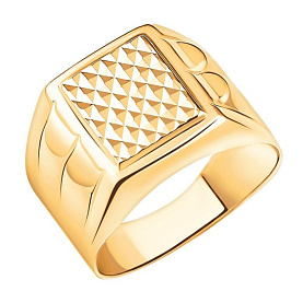 Кольцо Атолл - Золото 585 (арт. 4142а-1)