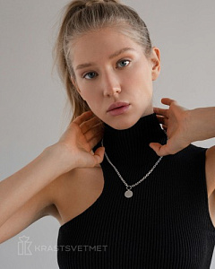 Колье Красцветмет - Серебро 925 (арт. НХ22-1750-3#1.20)