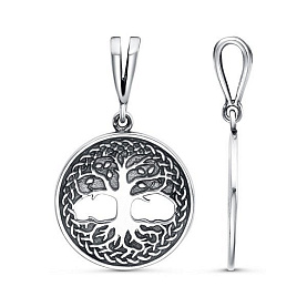 Подвеска Красная пресня - Серебро 925 (арт. 53015374)