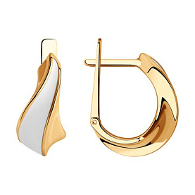 Серьги SOKOLOV - Серебро 925, Эмаль (арт. 93021088)