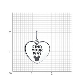 Подвеска SOKOLOV - Серебро 925, Эмаль (арт. 94032572)