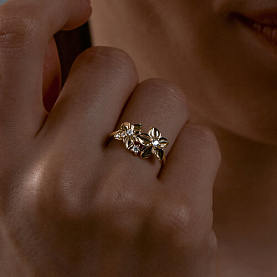 Кольцо Diamant - Серебро 925, Фианит (арт. 93-110-01635-1)