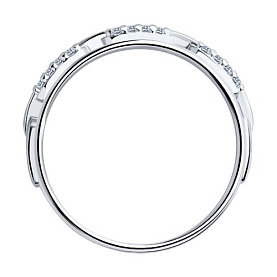 Кольцо SOKOLOV - Серебро 925, Фианит (арт. 94014253)