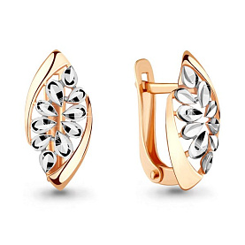 Серьги Аквамарин - Золото 585 (арт. 33633.1)