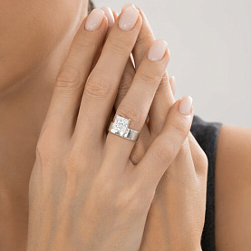 Кольцо Diamant - Серебро 925, Фианит (арт. 94-110-02349-1)