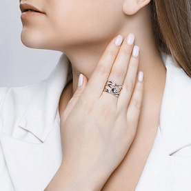 Кольцо SOKOLOV - Серебро 925 (арт. 94013050)