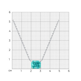 Колье SOKOLOV - Серебро 925, Фианит (арт. 94071461-91)