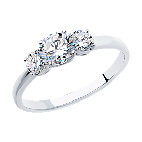 Кольцо Diamant - Серебро 925, Фианит (арт. 94-110-01217-1)