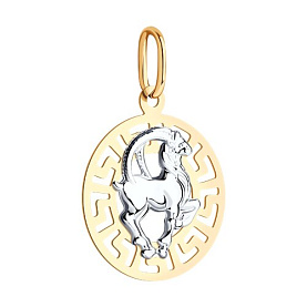 Подвеска SOKOLOV - Золото 375 (арт. 031303-4)