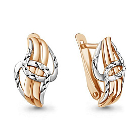 Серьги Аквамарин - Золото 375 (арт. 31662.8)