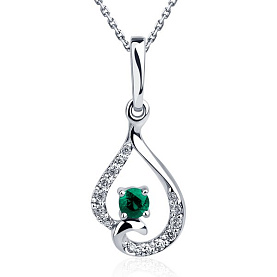 Подвеска Platinum Lab. - Платина 950 (арт. ПП-236И-01)