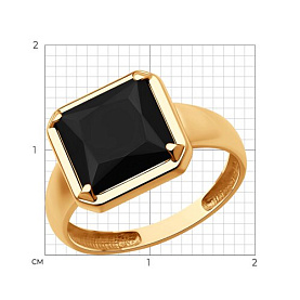 Кольцо Diamant - Серебро 925, Оникс (арт. 93-310-02122-1)