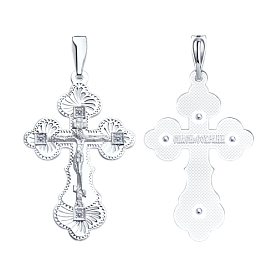 Подвеска SOKOLOV - Серебро 925, Фианит (арт. 94120001)