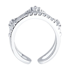 Кольцо SOKOLOV - Серебро 925, Фианит (арт. 94014448)