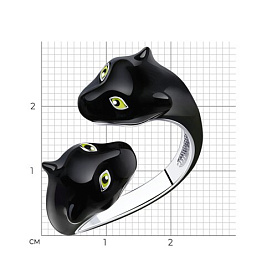 Кольцо SOKOLOV - Серебро 925, Эмаль (арт. 94013552)