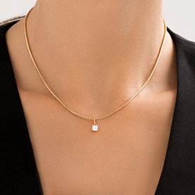 Подвеска Diamant - Золото 585, Фианит (арт. 51-130-02938-1)