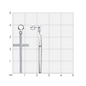 Серьги SOKOLOV - Серебро 925, Фианит (арт. 94023774)