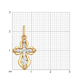 Подвеска SOKOLOV - Серебро 925, Фианит (арт. 93120038)
