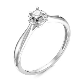 Кольцо Klondike - Золото 585, Бриллиант (арт. 01-01200-03-001-02-03)