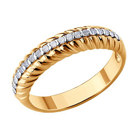 Кольцо Diamant - Серебро 925, Фианит (арт. 93-110-02161-1)