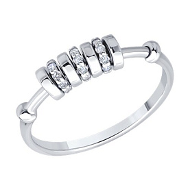 Кольцо Diamant - Серебро 925, Фианит (арт. 94-110-02190-1)