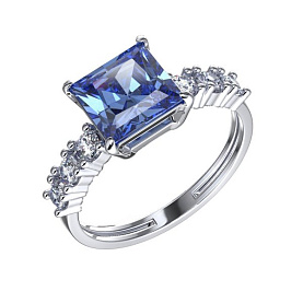 Кольцо POKROVSKY - Серебро 925, Фианит (арт. 1101683-05405)