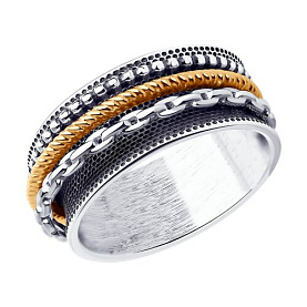 Кольцо SOKOLOV - Серебро 925 (арт. 95010199)