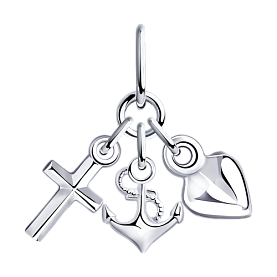 Подвеска SOKOLOV - Серебро 925 (арт. 94030181)