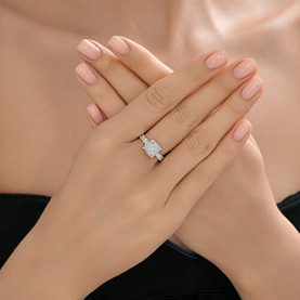 Кольцо SOKOLOV - Серебро 925, Фианит (арт. 94014421)