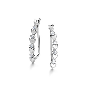 Серьги Дар - Серебро 925, Фианит (арт. С-5184р00)