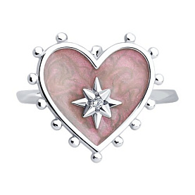 Кольцо SOKOLOV - Серебро 925, Фианит, Эмаль (арт. 94014412)