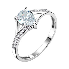 Кольцо Talant - Серебро 925, Фианит (арт. 20-72-0001-11805)