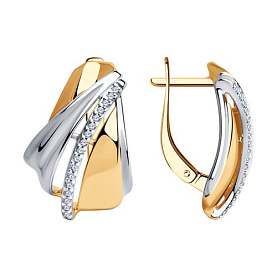 Серьги Diamant - Серебро 925, Фианит (арт. 93-120-00427-1)