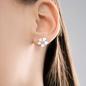 Серьги SOKOLOV - Серебро 925, Эмаль (арт. 94027276)