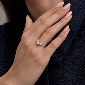 Кольцо SOKOLOV - Серебро 925, Фианит (арт. 94014873)