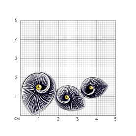 Брошь Diamant - Серебро 925 (арт. 95-140-00363-1)