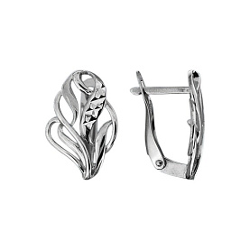 Серьги Аквамарин - Серебро 925 (арт. 31932.5)