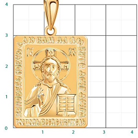 Подвеска Атолл - Золото 585 (арт. 3386)