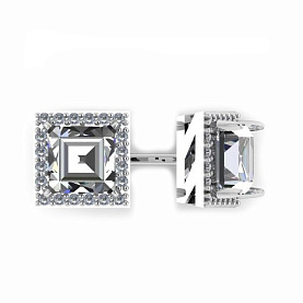 Серьги POKROVSKY - Серебро 925, Фианит (арт. 6002185-00775)