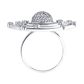 Кольцо SOKOLOV - Серебро 925, Фианит (арт. 94014825)